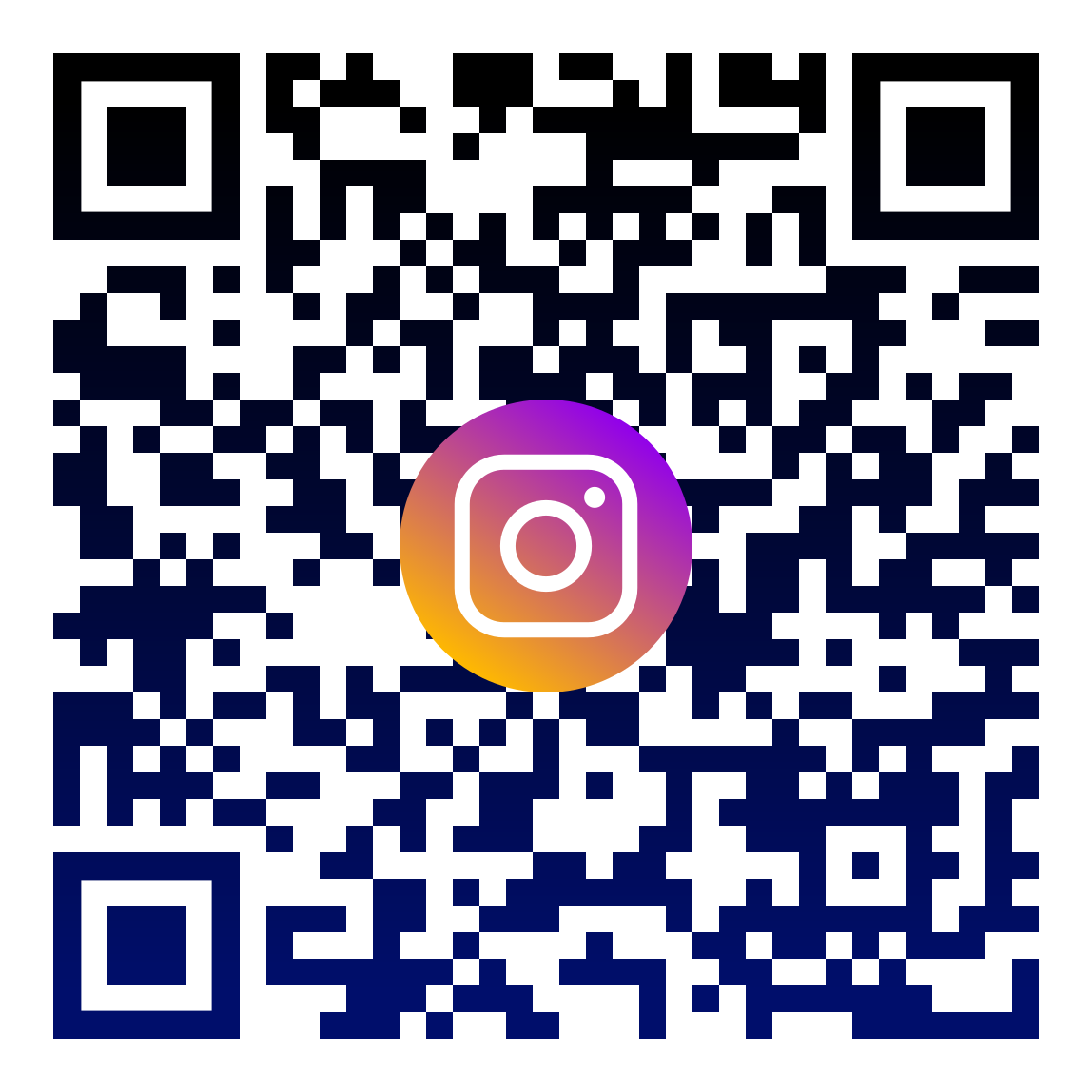 QR code for Instagram